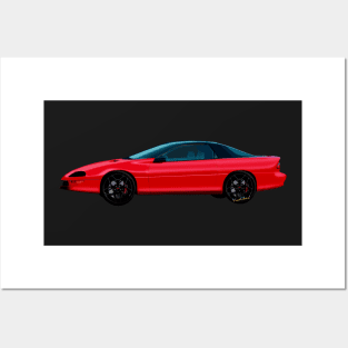 4th Generation Z28 Camaro Posters and Art